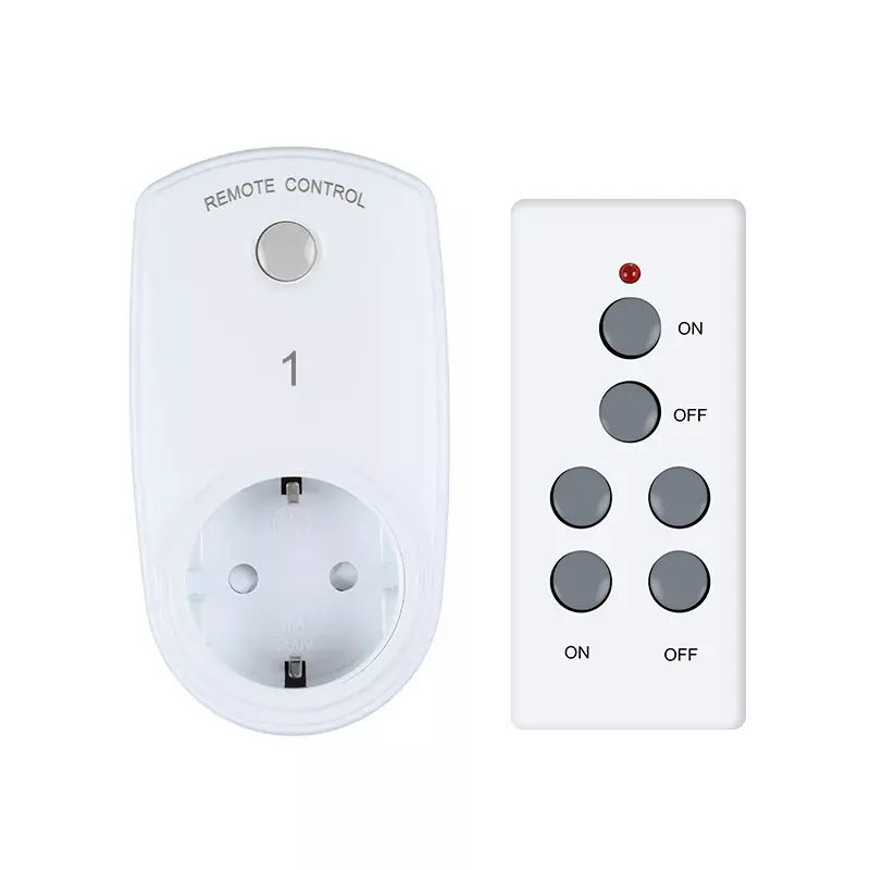 Kontrol Nirkabel Jarak Jauh EU Remote Control Socket